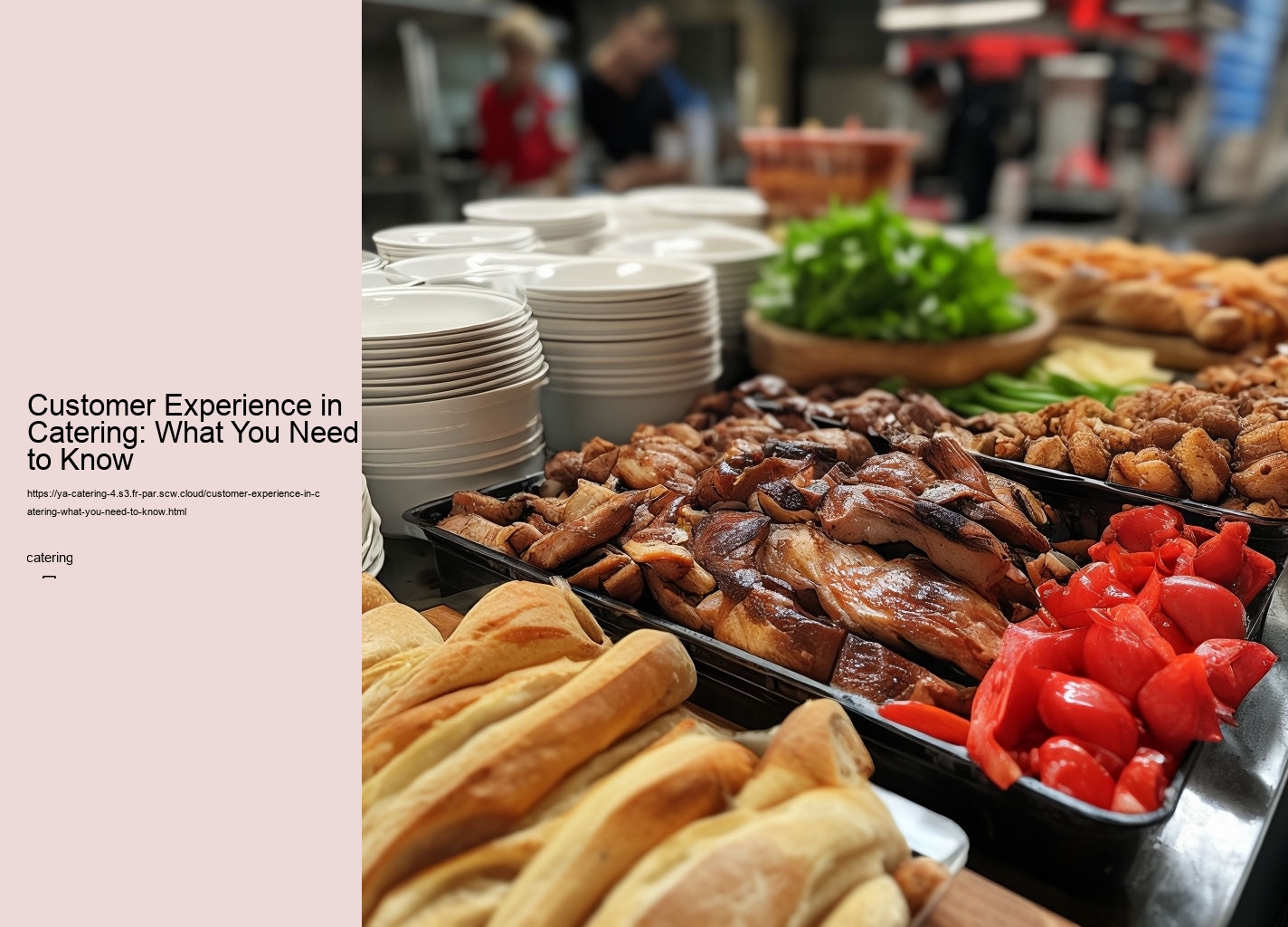 Customer Experience in Catering: What You Need to Know