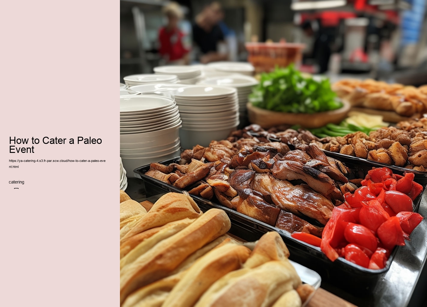 How to Cater a Paleo Event